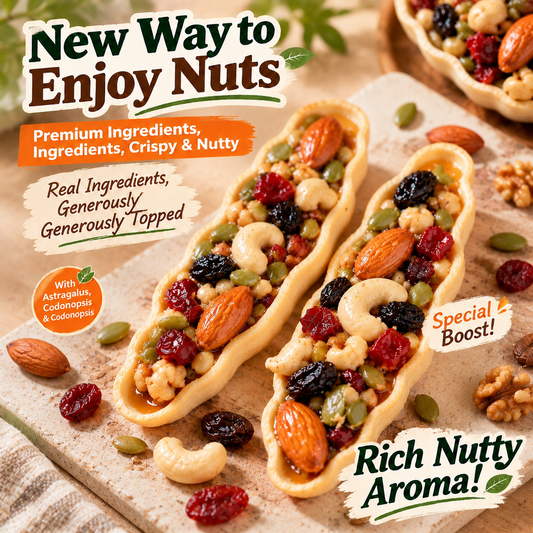 Astragalus, Codonopsis,Babao, Nuts andBoat Tart